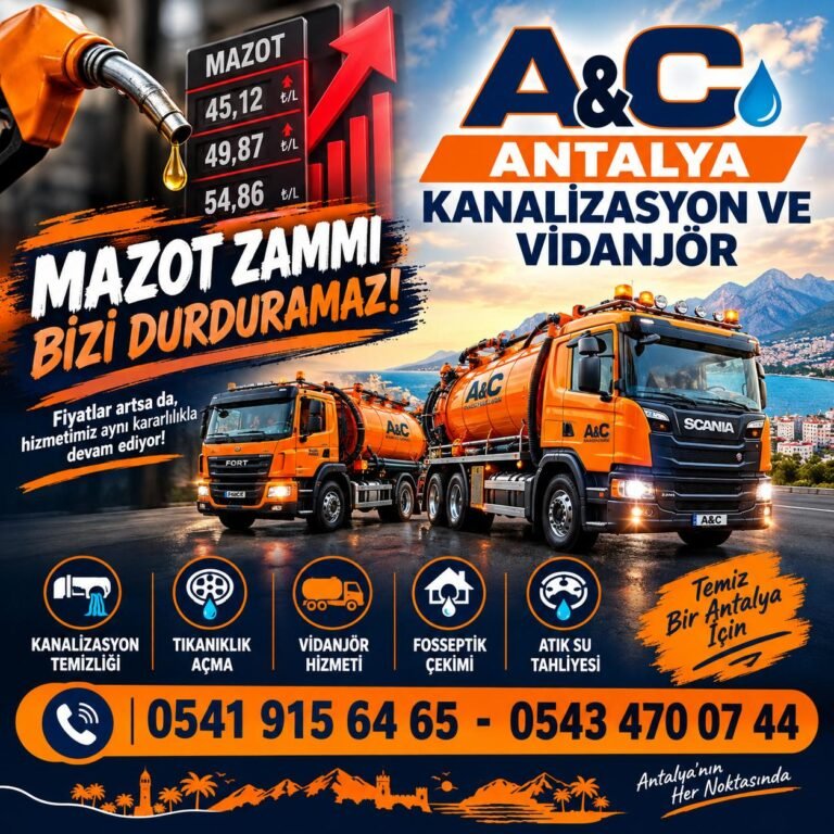 antalya vidanjör